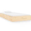 Discount vidaXL Massivholzbett 90x200 cm1279648