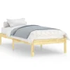 Discount vidaXL Massivholzbett 90x190 cm 3FT Single1134883