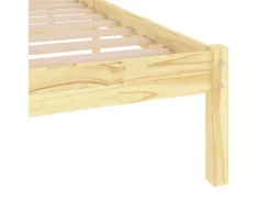 Discount vidaXL Massivholzbett 90x190 cm 3FT Single1134883