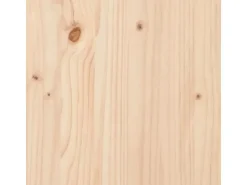 Sale vidaXL Massivholzbett 200x200 cm Kiefer 823424 Natur