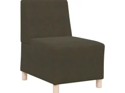 vidaXL Modulares Sofa ohne Armlehnen 2 Stk 55 x 74 x 82 cm 3399791