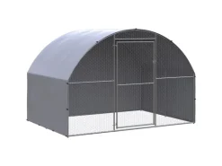 Sale vidaXL Outdoor-Hühnerstall 3x2x2 m Verzinkter Stahl