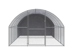 Best vidaXL Outdoor-Hühnerstall 3x4x2 m Verzinkter Stahl