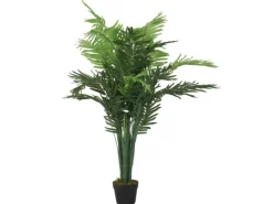 vidaXL Palme Künstlich 28 Blätter 120 cm Grün