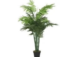 vidaXL Palme Künstlich 18 Blätter 80 cm Grün