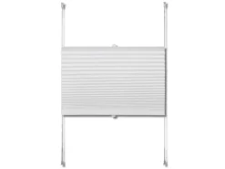 vidaXL Plissee Faltrollo Rollo Plisseerollo 40x150cm Weiß