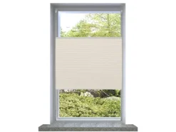 New vidaXL Plissee Faltrollo Rollo Plisseerollo 70x200cm Creme