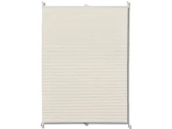 New vidaXL Plissee Faltrollo Rollo Plisseerollo 70x200cm Creme
