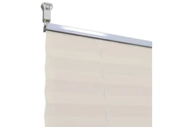 New vidaXL Plissee Faltrollo Rollo Plisseerollo 70x200cm Creme