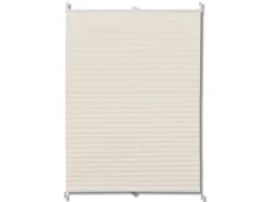 vidaXL Plissee Rollo Jalousie Plisseerollo 90x150cm Creme