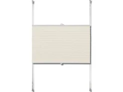 vidaXL Plissee Rollo Jalousie Plisseerollo 90x150cm Creme