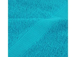 vidaXL Premium-Handtücher 4 Stk Türkis 100x200 600g/m2 100% Baumwolle