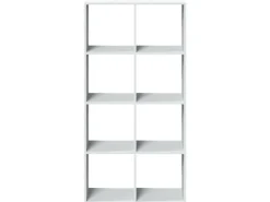 Best vidaXL Raumteiler Bücherregal Weiß 69,5 x 29 x 137,5 cm Holzwerkstoff 858021