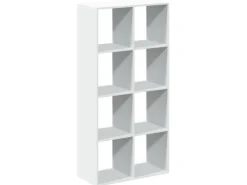 Best vidaXL Raumteiler Bücherregal Weiß 69,5 x 29 x 137,5 cm Holzwerkstoff 858021