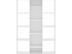 Outlet vidaXL Raumteiler/Bücherregal Weiß 100x24x140 cm Holzwerkstoff