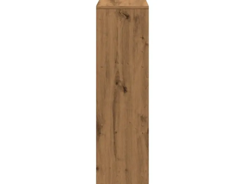 vidaXL Raumteiler-Bücherregal 3 Etagen Artisan-Eiche 99x29x99 cm 857966