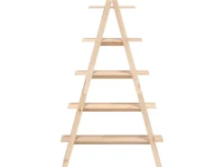 Online vidaXL Regal mit 5 Böden A-Form 110x40x180,5 cm Massivholz Kiefer