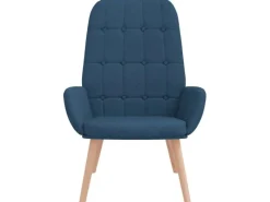 Sale vidaXL Relaxsessel Blau Stoff 4102646
