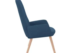 Sale vidaXL Relaxsessel Blau Stoff 4102646