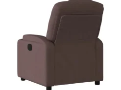 vidaXL Relaxsessel Dunkelbraun Stoff Modell 28