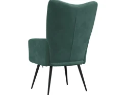 vidaXL Relaxsessel Dunkelgrün Samt Modell 9