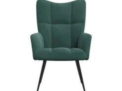vidaXL Relaxsessel Dunkelgrün Samt Modell 9