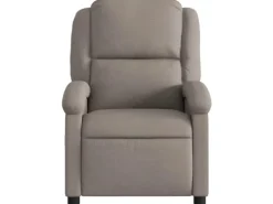 vidaXL Relaxsessel Elektrisch Taupe Stoff Modell 23