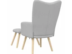 vidaXL Relaxsessel mit Fußhocker er Stoff 4016777