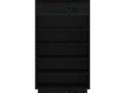 vidaXL Schuhregal 60x34x105 cm Massivholz Kiefer 813554