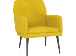 Online vidaXL Sessel Gelb 62x79x79 cm Samt Modell 1