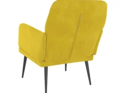 Online vidaXL Sessel Gelb 62x79x79 cm Samt Modell 1