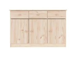 vidaXL Sideboard ALTA 112x35x73 cm Massivholz Kiefer 353937