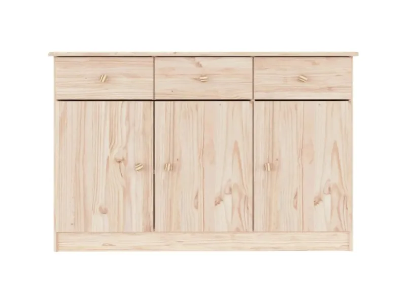 vidaXL Sideboard ALTA 112x35x73 cm Massivholz Kiefer 353937