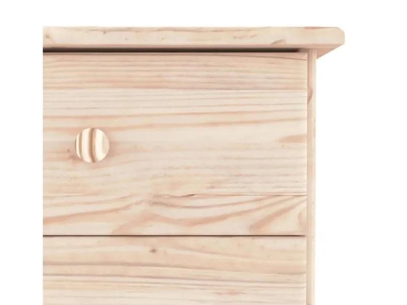 vidaXL Sideboard ALTA 112x35x73 cm Massivholz Kiefer 353937