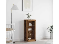 Clearance vidaXL Sideboard 41 x 37 x 100 cm Holzwerkstoff 863054 Altholz