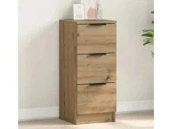 vidaXL Sideboard Artisan-Eiche 30x30x70 cm Holzwerkstoff 856957 Artisan Eiche