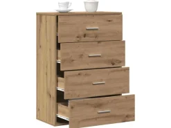 vidaXL Sideboard Artisan-Eiche 60 x 31 x 84 cm Holzwerkstoff 871673