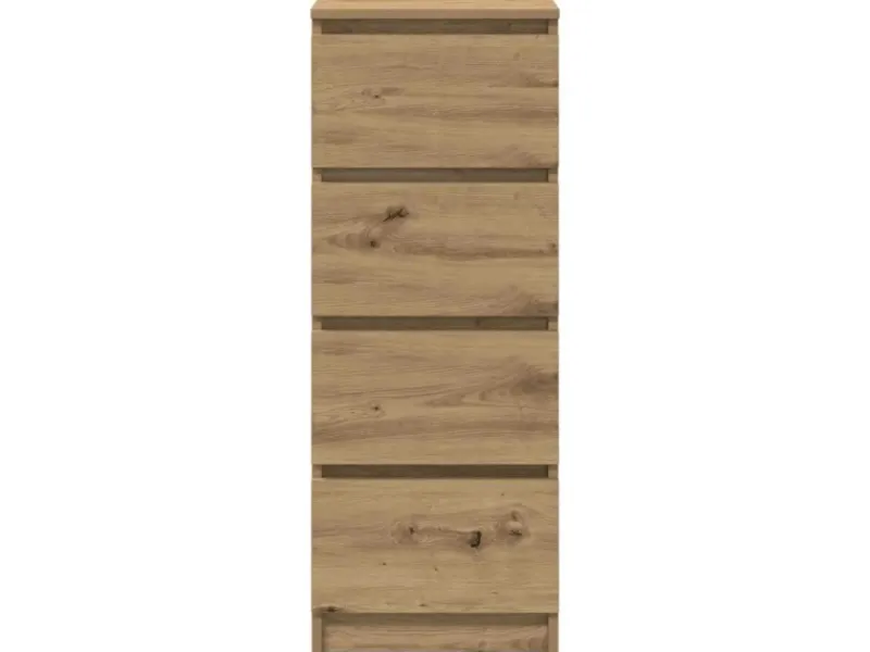 vidaXL Sideboard Artisan-Eiche 37,5x35x99 cm Holzwerkstoff 861705