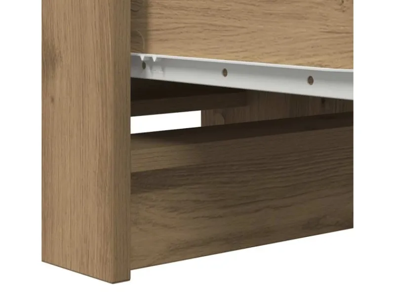 vidaXL Sideboard Artisan-Eiche 37,5x35x99 cm Holzwerkstoff 861705