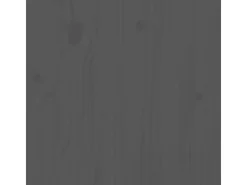 vidaXL Sideboard Grau 100x40x75 cm Massivholz Kiefer 820149