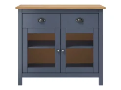 vidaXL Sideboard Hill 90x40x80 cm Massivholz Kiefer 288941