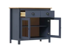 vidaXL Sideboard Hill 90x40x80 cm Massivholz Kiefer 288941