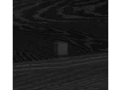 vidaXL Sideboard mit LED Schwarz Eichen-Optik 71 x 34,5 x 75 cm 869651