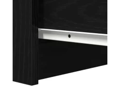 Discount vidaXL Sideboard mit Schubladen Schwarz Eichen-Optik 37,5x35x99 cm 861761 Eiche Schwarz