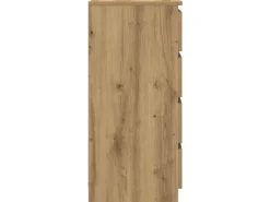 vidaXL Sideboard mit Schubladen Artisan-Eiche 37,5x35x99 cm 861768