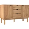 Clearance vidaXL Sideboard OTTA 113,5x43x73 cm Massivholz Kiefer 348591