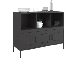 vidaXL Sideboard 100,5x39x79 cm Stahl 843090