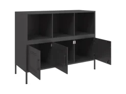 vidaXL Sideboard 100,5x39x79 cm Stahl 843090