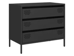 Clearance vidaXL Sideboard 68x39x58,5 cm Kaltgewalzter Stahl 851292 Schwarz