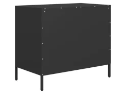 Clearance vidaXL Sideboard 68x39x58,5 cm Kaltgewalzter Stahl 851292 Schwarz